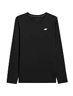 Pánské tričko 4F Longsleeve deep black 4FWMM00TLON 20S pánské model 22096902
