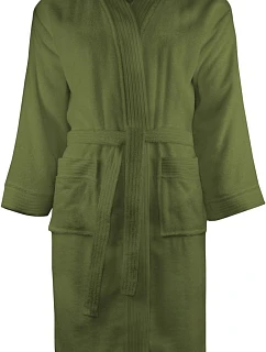 Bathrobe Župan model 22526717 olive green - The One Towelling