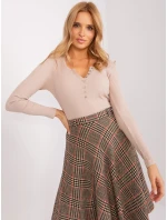 Bluzka RV BZ model 19069322 beżowy - FPrice