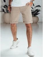 Pánské džínové šortky béžové Dstreet model 21989844 - FashionStreet