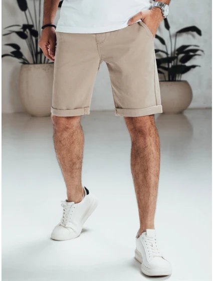 Pánské džínové šortky béžové Dstreet model 21989844 - FashionStreet