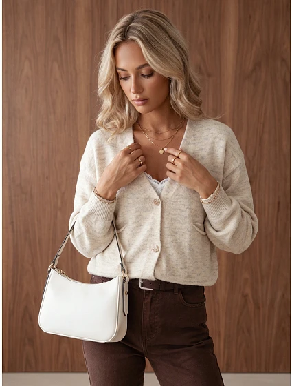 Kardigan damski z  model 22363350 - FashionStreet