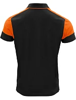Printer Prime Polo Men Pánske piqué polo z hrubej bavlny 61.5024 čierna/oranžová Printer Prime Polo Men Pánske piqué polo z hrubej bavlny 61.5024 čierna/oranžová