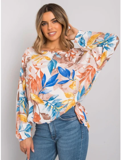 Blúzka EM BZ 001N 2.31P biela béžová