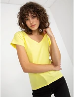 T shirt VI TS model 22217543 jasny żółty - FPrice