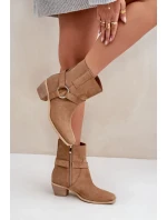 Topánky na podpätku model 203875 Step in style