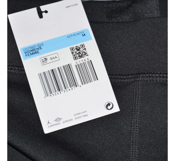 Legíny Air Jordan Wmns Core Black/White - DD7007-010