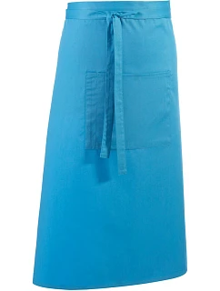 PR 158 Zástěra do pasu dlouhá "Colours" model 22470866 turquoise - Premier