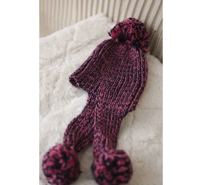 Dámská klapka na uši Emma K343 růžová Dámská klapka na uši Emma K343 růžová