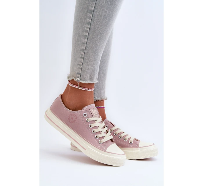Nízké dámské tenisky Big Star model 21654816 Růžové - Big Star Shoes