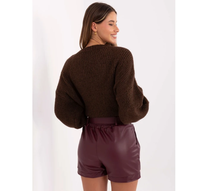 Szorty IT SN model 21421388 bordowy - FPrice