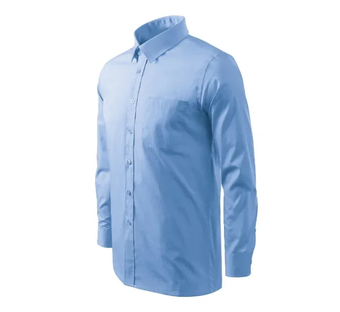 Style LS košile pánská nebesky modrá