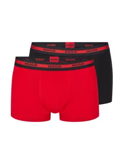 Pánske boxerky 50469775 čierno-červené - Hugo Boss
