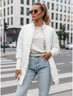 Dámska prešívaná bunda ARANA ecru FashionStreet TY3616