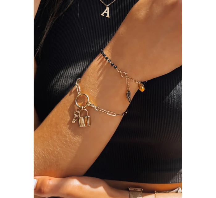 FREE náramek černý Dstreet model 21969656 - FashionStreet