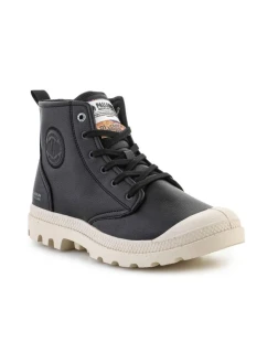 Palladium Pampa Hi Re-Vegan Leather U 74378-008-M Black Topánky