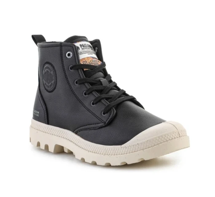 Palladium Pampa Hi Re-Vegan Leather U 74378-008-M Black Topánky