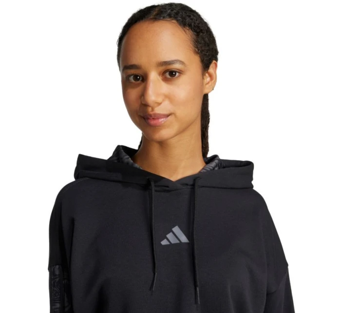 Mikina Adidas Essentials 3 Stripes French Terry Hoodie W JC6244