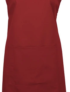Premier PR 154 Zástěra s laclem a kapsou na břiše "Colours" 39.0154 burgundy