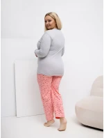 Piżama DU PI FP model 21870796 szary - FPrice Piżama DU PI FP model 21870796 szary - FPrice