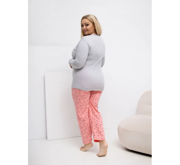 Piżama DU PI FP model 21870796 szary - FPrice Piżama DU PI FP model 21870796 szary - FPrice