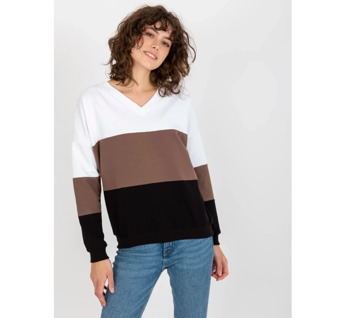 Mikina RV BL 8328.72 biele a čierne Mikina RV BL 8328.72 biele a čierne