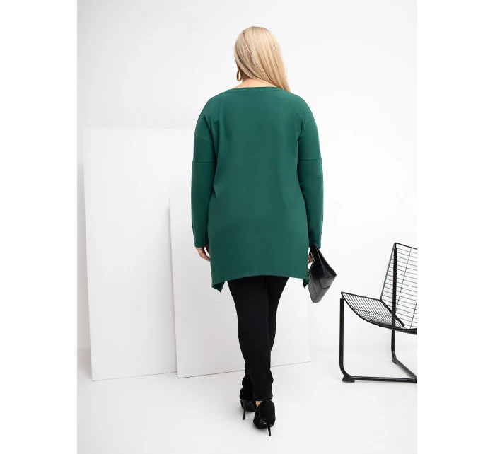 Blúzka RV BZ 5031.06X tmavozelená Blúzka RV BZ 5031.06X tmavozelená