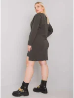 Šaty RV SK 7178.44 tmavá khaki