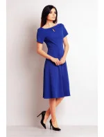 Dámske denné šaty model M099 nebesky modrá - Infinite You