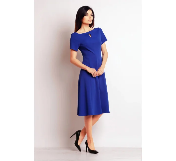 Dámske denné šaty model M099 nebesky modrá - Infinite You