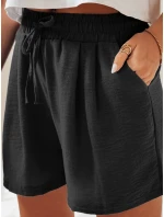 Dámské šortky RELAX černé Dstreet model 21987433 - FashionStreet Dámské šortky RELAX černé Dstreet model 21987433 - FashionStreet