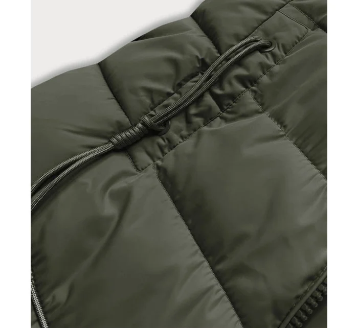 ZIMOWA KURTKA Z KAPTUREM KHAKI model 21244567 - YES!PINK ZIMOWA KURTKA Z KAPTUREM KHAKI model 21244567 - YES!PINK