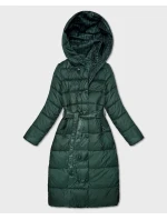 Zelená oboustranná dlouhá bunda s kapucí model 21759937 - MINORITY