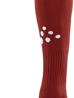 Craft Teamwear Squad Sock Solid Športové ponožky 82.5580 jasne červené