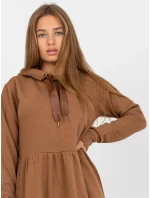 Šaty D10027C30287A6 hnedé