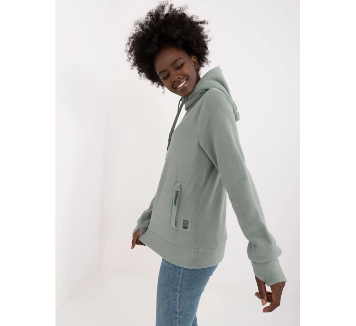 Mikina D20005M02627B1 pistáciová Mikina D20005M02627B1 pistáciová