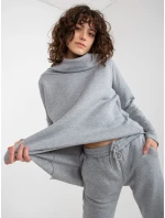 Dámská souprava EM KMPL model 18055686 šedá - FPrice Dámská souprava EM KMPL model 18055686 šedá - FPrice