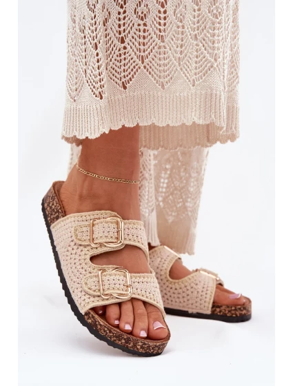 Papuče model 214732 Krok vo veľkom štýle