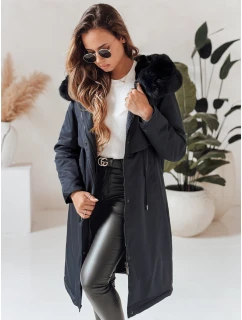 Dámská zimní bunda parka navy blue Dstreet model 21971767 - FashionStreet