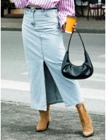 Modrá džínsová sukňa VIRTON FashionStreet CY0463