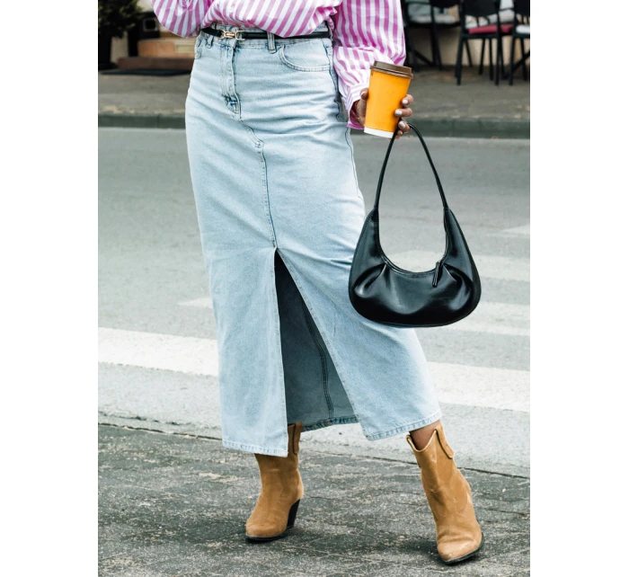 Modrá džínsová sukňa VIRTON FashionStreet CY0463