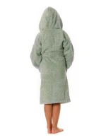 detský župan Athena s kapucňou 9116 Baby Olive