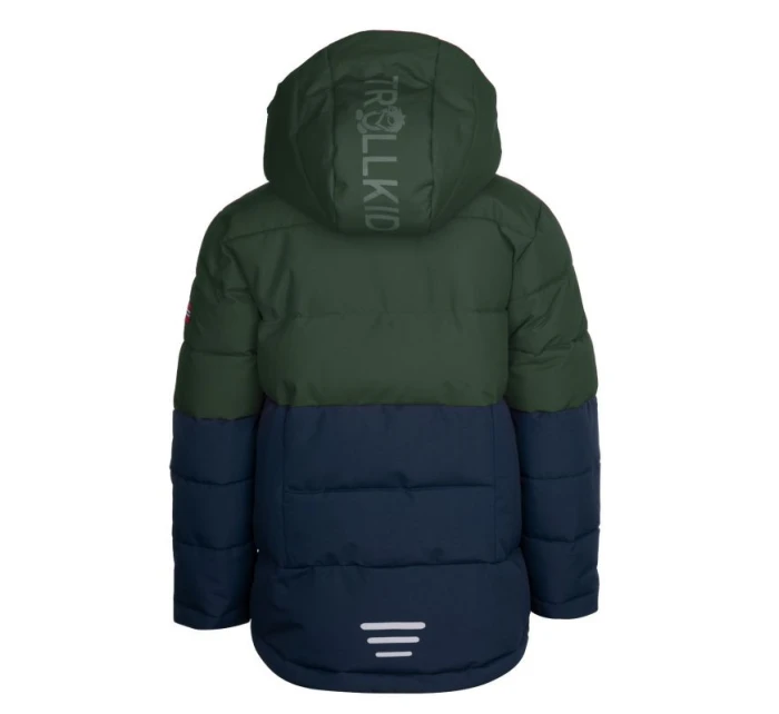 Detská zateplená nepremokavá zimná bunda Trollkids Gryllefjord pre dievčatá/chlapcov (365-322)