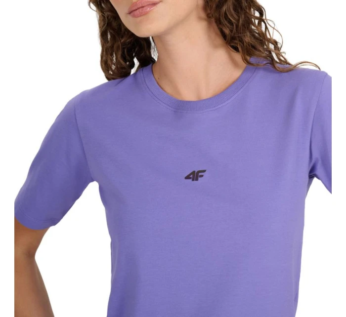 Dámske tričko 4F F2971 fialová 4FWAW25TTSHF2971 51S Dámske tričko 4F F2971 fialová 4FWAW25TTSHF2971 51S