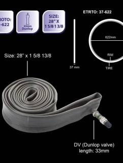 Guma na bicykel 28x1 5/8 1/3 BIKE TRAIN