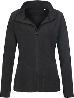 Stedman Classic Fleece Jacket Women Dámska fleecová bunda 05.5100 čierna opálová