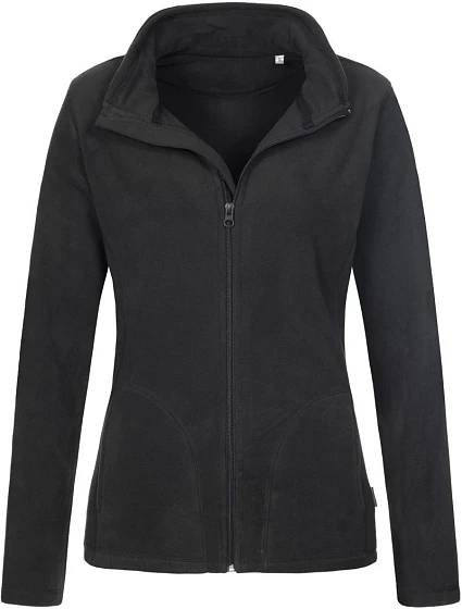 Stedman Classic Fleece Jacket Women Dámska fleecová bunda 05.5100 čierna opálová Stedman Classic Fleece Jacket Women Dámska fleecová bunda 05.5100 čierna opálová