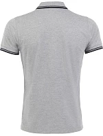 SOL'S Pasadena Men Pánské piqué polo grey navy model 22521843 SOL'S Pasadena Men Pánské piqué polo grey navy model 22521843