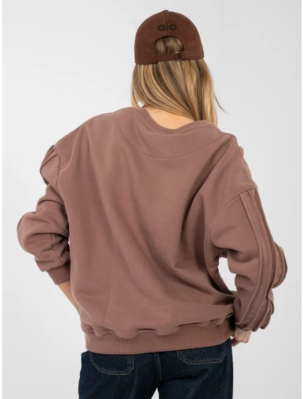 Mikina NS BL NS2548.05 hnedá