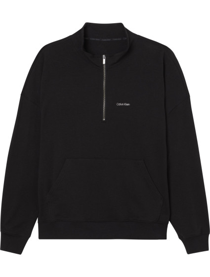 Pánska mikina Lounge Sweatshirt Modern Cotton 000NM2299EUB1 čierna - Calvin Klein